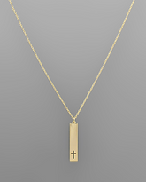 Cross Bar Necklace